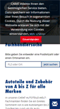 Mobile Screenshot of carat-autoteilewelt.de